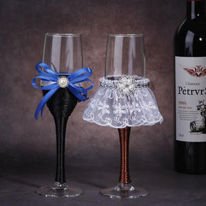 <span class=keywords><strong>Coupe</strong></span> en verre à <span class=keywords><strong>vin</strong></span> de mariage créatif de style occidental - Product Image 3