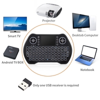 Komputer MT10 Fly Mini Air Mouse dan Keyboard Nirkabel untuk Gaming