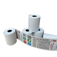 Rouleaux de papier thermique imprimés OEM sans BPA 80x80 57mm pour reçus de point de vente en gros