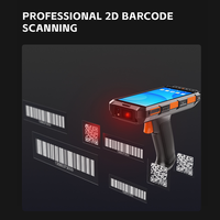 Scanner de code QR portable pistolet à balayage de codes à barres Android 1D 2D USB scanner de codes à barres portable PDA