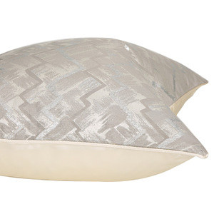 Fodere per <span class=keywords><strong>Cuscini</strong></span> <span class=keywords><strong>Grigio</strong></span> Argento Prezzo di Fabbrica 45x45 50x50, Federe Decorative di Lusso Quadrate per Divano Soggiorno - Product Image 5