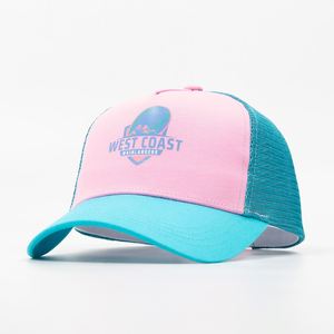 Nouvelle Arrivée Casquette de Baseball en Maille d'Été de Haute Qualité, en Coton, Réglable, avec Patch en Cuir, Casquettes Trucker Personnalisées, Casquette Trucker Rétro - Product Image 1