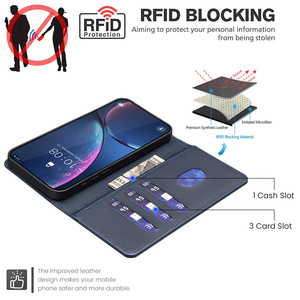 <span class=keywords><strong>Coque</strong></span> de téléphone avec blocage de litchi RFID pour Huawei <span class=keywords><strong>Honor</strong></span> 200 <span class=keywords><strong>Lite</strong></span> X9B X8B X7B Magic 6 <span class=keywords><strong>Lite</strong></span> 100 Pro Litchi Leather Cover - Product Image 3