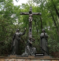 Statue de Jésus en bronze coulé sur mesure, cadeau religieux - Église catholique, crucifixion de Jésus, style figurine, statuaire de Jésus