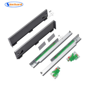 182mm Hauteur Offre Spéciale Silencieux Amortissement Soft Close Tiroir Rail Glissière Tiroir Boîte En Métal - Product Image 1