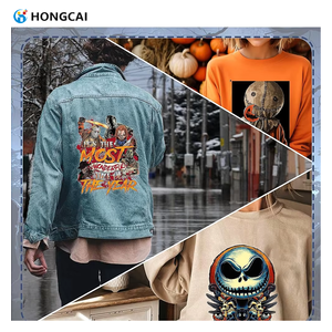 Hongcai 2023 nouveau <span class=keywords><strong>film</strong></span> <span class=keywords><strong>d</strong></span>'<span class=keywords><strong>horreur</strong></span> halloween tueur sérigraphie transferts autocollants imprimer dtf transfert halloween conceptions pour vêtements - Product Image 4