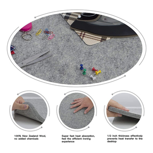17*24 pouces 100% tapis de pressage en laine de Nouvelle-Zélande pour quilting tapis de <span class=keywords><strong>repassage</strong></span> en laine à coudre portable - Product Image 6