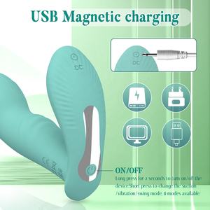 Giyilebilir yapay penis vibratör kadın klitoral emme/vajina teşvik seks oyuncak uzaktan kumanda kelebek vibratör külot seks ürünü - Product Image 6