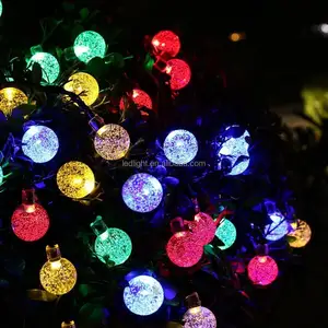 5m-50leds 23Mm RGB/Led Ổn Định Lớn Bóng String Ánh Sáng Đối Wedding Đảng Patio Đồ Trang Trí Giáng Sinh Ngoài Trời