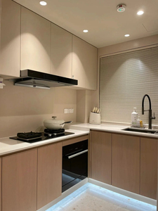 Mobile da Cucina Modulare in Legno Massello Pratico e di Alta <span class=keywords><strong>Qualità</strong></span>, Arredamento Moderno Salvaspazio per Appartamenti e <span class=keywords><strong>Cucine</strong></span> Piccole - Product Image 2