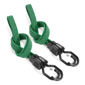 2 Pk Verstelbare Hoge Sterkte Elastische Latex Platte Bungee Koorden Heavy Duty Outdoor