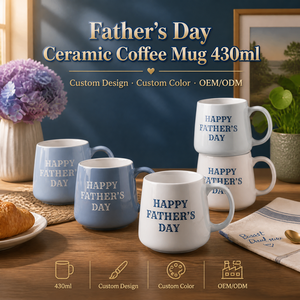 แก้วมักลายวันพ่อสำหรับคุณพ่อแก้วกาแฟเซรามิคแก้วดีไซน์ใหม่ - Product Image 1