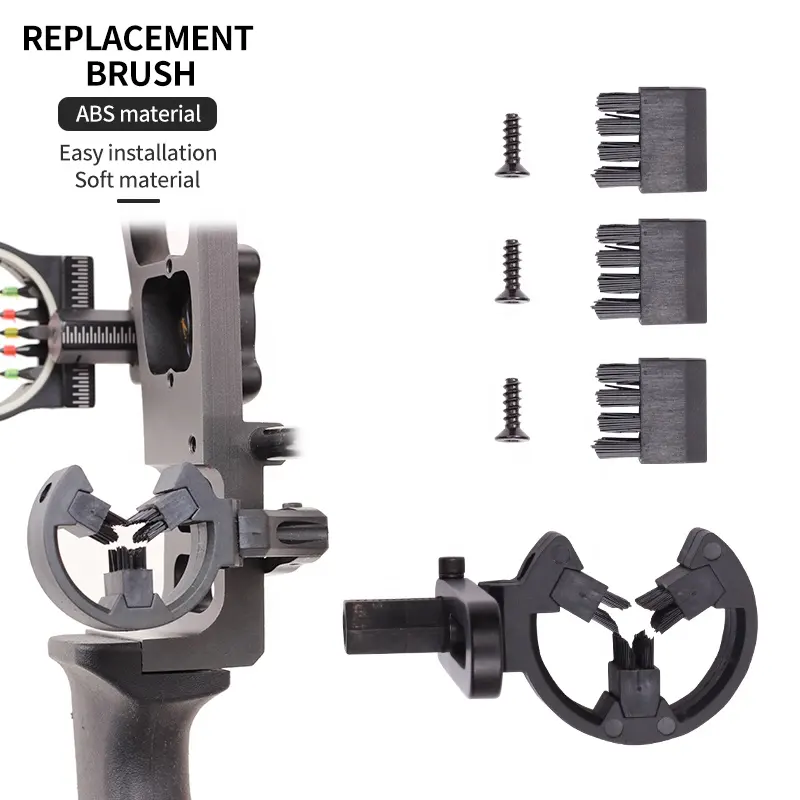 Arrow Rest Brush Bogens chießen Ersatz bürsten Linke und rechte Hand Recurve Compound Bogen und Pfeil Jagd Schieß zubehör