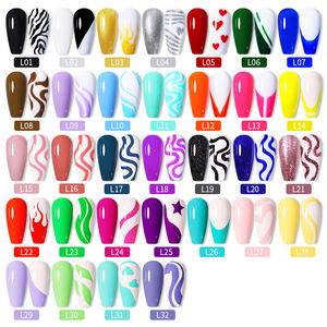 LILYCUTE Vente à Chaud Gel Color New Design Liner Gel Art UV Gel Polish pour Nail Art Dessin Peinture - Product Image 2