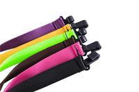 Sangle en nylon réglable colorée personnalisée pour sangle d'ukulélé vente en gros petite sangle de guitare hawaïenne ceinture de guitare personnalisée