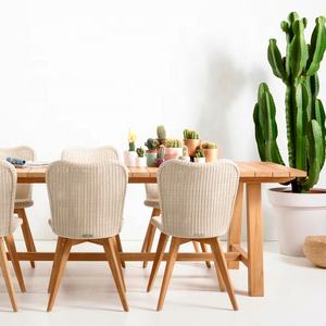 Fabbrica della cina in legno di teak per esterni mobili da <span class=keywords><strong>giardino</strong></span> patio sedia da pranzo e <span class=keywords><strong>tavolo</strong></span> set - Product Image 1