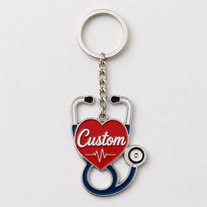 Llaveros Personalizados al por Mayor, Modelos de Instrumentos, Diseño con Temática Hospitalaria, Recuerdo para Personal Médico - Product Image 2