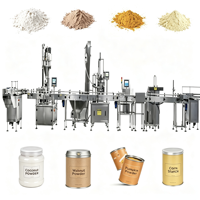 Machine de remplissage et de conditionnement pour poudre de café, talc, lait, extincteurs, produits alimentaires, et ligne de pesage et de lavage au Nigeria