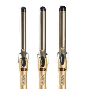 Fer à boucler intelligent à double usage sec et humide, antidérapant, avec isolation thermique et revêtement céramique pour le soin des cheveux - Product Image 1