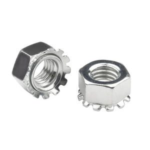 صفيحة M5 M10 من الدرجة الأولى ، صفيحة من الصلب الكربوني المجلفن ، صمولة قفل Kep من الزنك الأبيض - Product Image 3