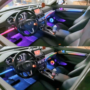 Kit d'éclairage d'ambiance intérieur de voiture LED Symphony 64 couleurs pour Honda Accord (10e génération) 2018-2022, accessoires de bande lumineuse d'ambiance - Product Image 6