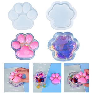 2024 Promotion Paw Shape Epoxy Molds Blank Cat Claw Silicone Mould for Business - Product Image 4