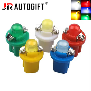 Lampadina LED COB <span class=keywords><strong>T5</strong></span> 8.5D 8.3D per Cruscotto Auto, Indicatore <span class=keywords><strong>12V</strong></span> Bianco Rosso per Illuminazione Interna e Strumentazione - Product Image 1