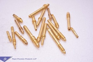 Aiguille de commande manuelle en laiton haute température pour applications générales avec fluides gazeux - Product Image 2