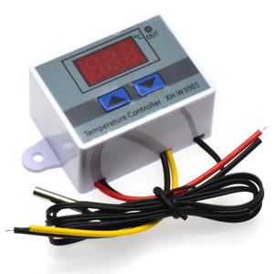 Controlador de temperatura digital XH-W3001, controlador de temperatura por microcomputadora, interruptor de control de temperatura 12V 24V 110V-220V/1500W - Product Image 1