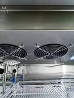 Guoyi GYCX-1800 1800L Kulkas Kromatografi Vertikal dengan Dua Pintu Kaca 2~8 Derajat Mudah Dibersihkan AKTA PURE