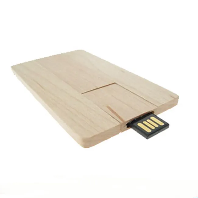 Offre spéciale clé USB personnalisée clé USB 32 Go 3.0 usb carte de visite en gros clé USB en bois 128 Go de mémoire flash