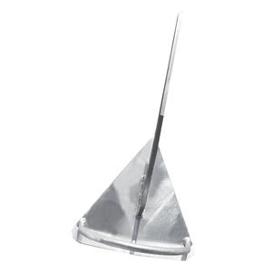 ISURE MARINE 316 <span class=keywords><strong>Ancre</strong></span> bêche en acier inoxydable <span class=keywords><strong>Ancre</strong></span> de bateau <span class=keywords><strong>Ancre</strong></span> de style Delta (6kg) 14lb Heavy Duty Marine Grade Poli - Product Image 5