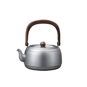 Tetera de Titanio Puro con Asa, 99.8% de Pureza, No Tóxica, para Preparar Té y Uso en Campamentos - Product Image 3