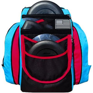 Free Sample Custom Large Lightweight Durable Waterproof Nylon Flying Disk Storage <b>Golf</b> <b>Bag</b> Backpack - Product Image 2