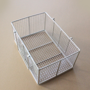 Chất lượng cao hàn hiển thị lưới thép không gỉ lưới Giỏ thực phẩm doanh thu giỏ - Product Image 5