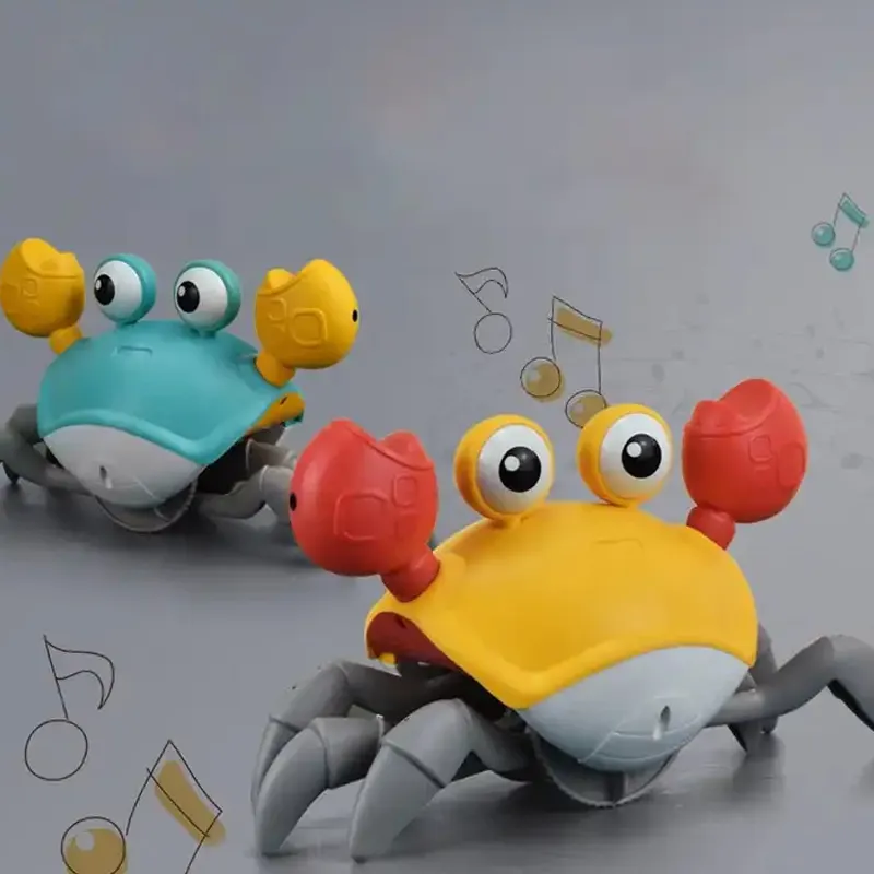 Speelgoed Op Afstand Kinderen Inductiekrab Escape Speelgoed Gloeiende Muziek Afstandsbediening Dier Speelgoed