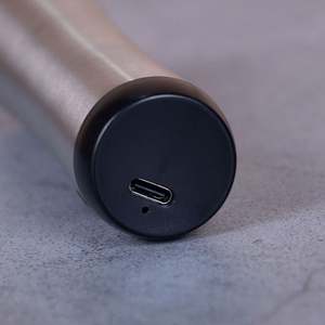 Mousseur électrique de ménage en métal de conception moderne de fabricant de mousse de lait de café de maison rechargeable automatique pour l'usage à la maison - Product Image 5