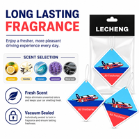 Diffuseur de parfum pour voiture en papier de luxe avec logo personnalisé, toutes les senteurs, éclairage d'ambiance, parfum longue durée, aucune électricité requise