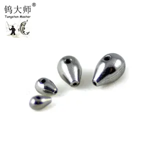 Custom Manufacture Tungsten Ball Fishing Beads With Holes