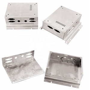 Plaque en acier inoxydable 304, découpe laser, pliage de tôles, soudage, traitement, châssis de contrôle industriel sur mesure - Product Image 6