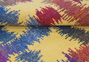 100% พรมปูพื้นทรงสี่เหลี่ยมผืนผ้าดีไซน์หลากสีพรมไหลแบบเรเดียนซ์ - Product Image 6