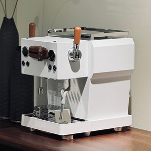 En stock: Cafetera espresso doméstica de alta calidad con control continuo, sistema de preinfusión PID y manómetro, de grano a taza, superventas. - Product Image 3