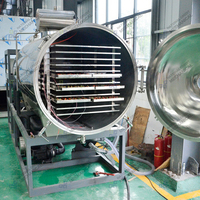 Lyophilisateur industriel pour fruits et légumes, machine de séchage par congélation pour riz, aubergine, taro, gingembre