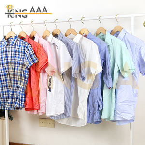 Chemise <span class=keywords><strong>d</strong></span>'été en coton noir <span class=keywords><strong>Lotus</strong></span> solide de qualité supérieure pour hommes vêtements <span class=keywords><strong>d</strong></span>'<span class=keywords><strong>occasion</strong></span> - Product Image 2