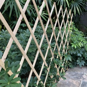 Set KANTA di 3 Tralicci Espandibili Classici in <span class=keywords><strong>Legno</strong></span> Durevole per Piante Rampicanti e Piccoli Animali, Pannello Divisorio (1,8 x 0,3 m) - Product Image 4