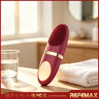 Brosse nettoyante pour le visage Sonic Luxury, poils en silicone doux et respectueux de la peau, étanche, nettoyeur facial électrique, soin de la peau UK Spa