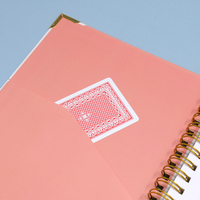 Planificateur et organisateur de produits alimentaires de mariage Logo personnalisé A4/ A5 spirale d'or Journal de remerciement carnet de notes planificateur de mariage