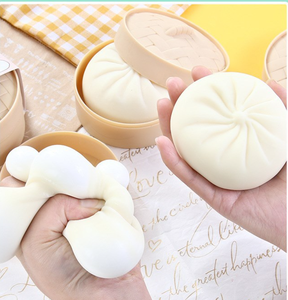 Pelota Antiestrés Sensorial de Masa de Dumpling, Juguete Fidget para Aliviar la Ansiedad, Antiestrés, para Adultos, TDAH, ADD, Niños y Niñas - Product Image 3