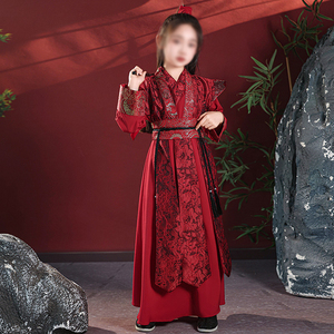 Halk dansları kız Tang takım elbise antik kostüm çocuk setleri gösterisi peri Hanfu takım elbise çocuk Cosplay yapmak bebek kıyafetleri kız elbise - Product Image 4