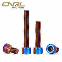 Vis à tête hexagonale en acier inoxydable 304 RuiLi, finition bleu brûlé, DIN912 A2-70, boulon moleté M4-M10, fixations en gros OEM